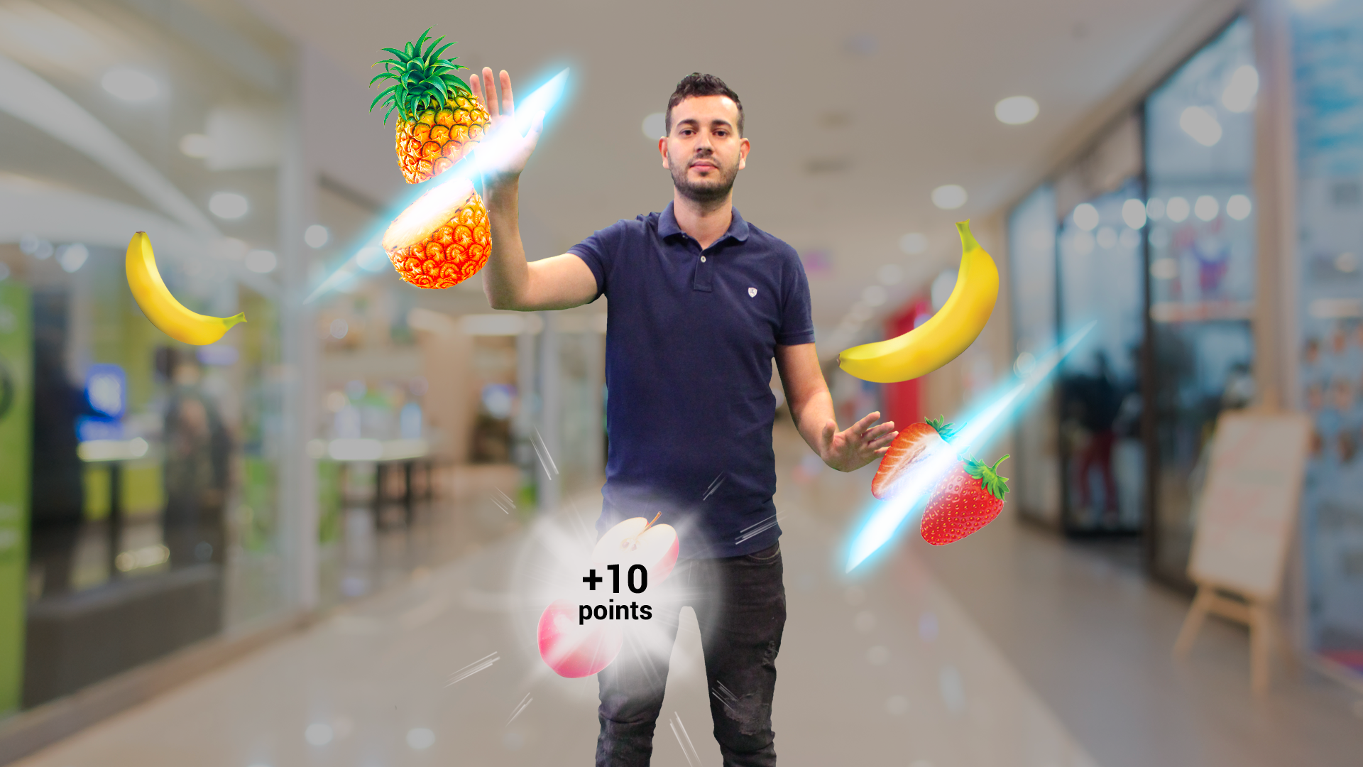 Fruit Ninja Kinect